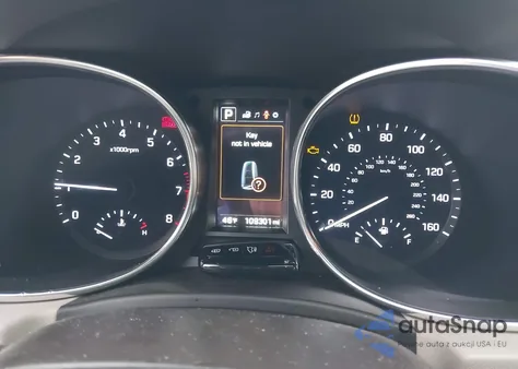 2017 Hyundai Santa Fe Sport 2.4L z USA, uszkodzony, nr VIN 5NMZUDLB8HH014952